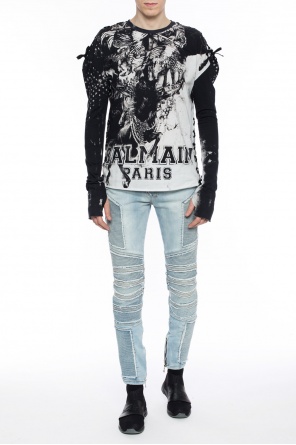 Lacing detail t-shirt, zdjęcie 2 Lacing detail t-shirt od Balmain